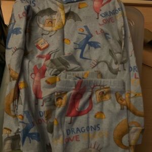 Toddler boys Dragons love Tacos pajamas
